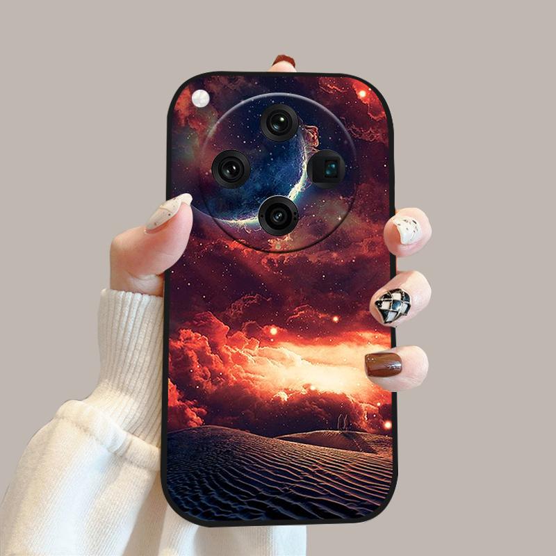 Stylish Phone Case For Oppo Find X8 Pro Coque PKC110 Silicone TPU Soft Cover For Oppo FindX8 5G Phone Shockproof Bumper Fundas