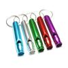 7 Colors with Keyring Outdoor Survival Whistle Training Accessories EDC Tools Emergency Whistles
