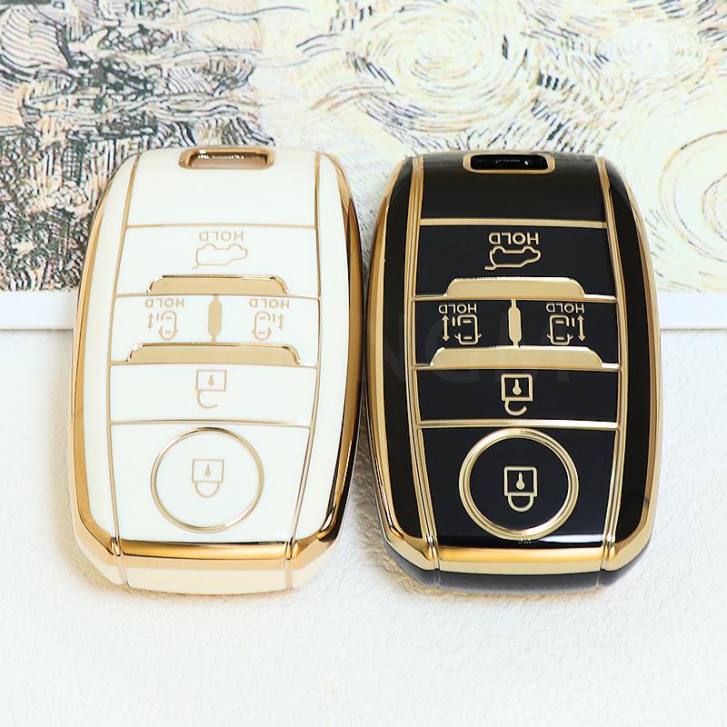 5 6 Button Remote Holder For Kia Sedona Grand Carnival Sorento Shell Fob Control Tpu Car Key Cover Key Case Protection Skin