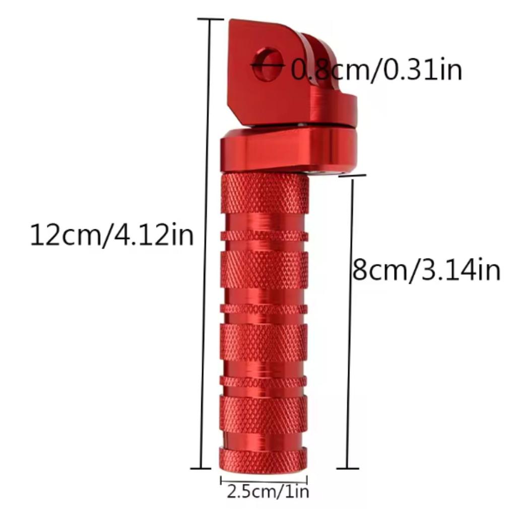 Deepa Ribusu Front Steps and Right for CBR1000RR and GROM NSR50R (Left Set) (Silver) [Used]