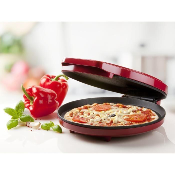Pizzaofen - DOMO - My express - 1450W - Rot - Variable Temperatur