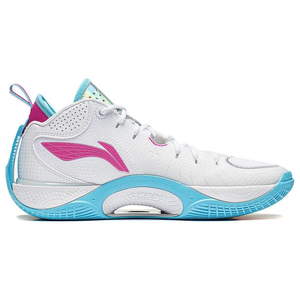 Li Ning Wade Shadow 5 Άνετα Συνθετικό Δέρμα Αντικραδασμική Προστασία Ανθεκτικά στην Κρούση Αναπήδηση Χαμηλού Προφίλ Παπούτσια Μπάσκετ Ανδρικά ABPT053-2