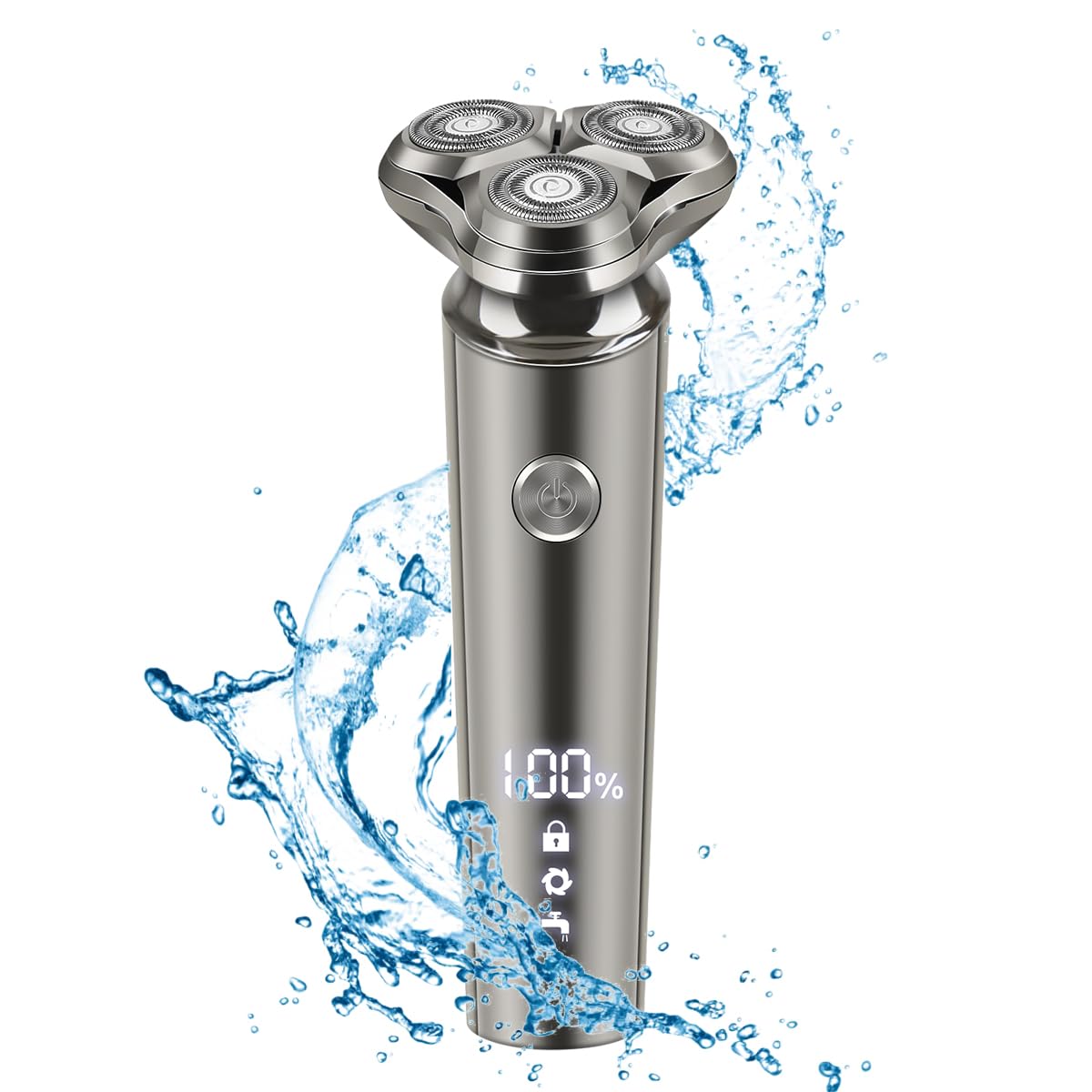 

New Electric Electric Rotating LED Compatible with Overseas [2024 Model] Shaver, Shaver, Men s Shaver, Type, Display,