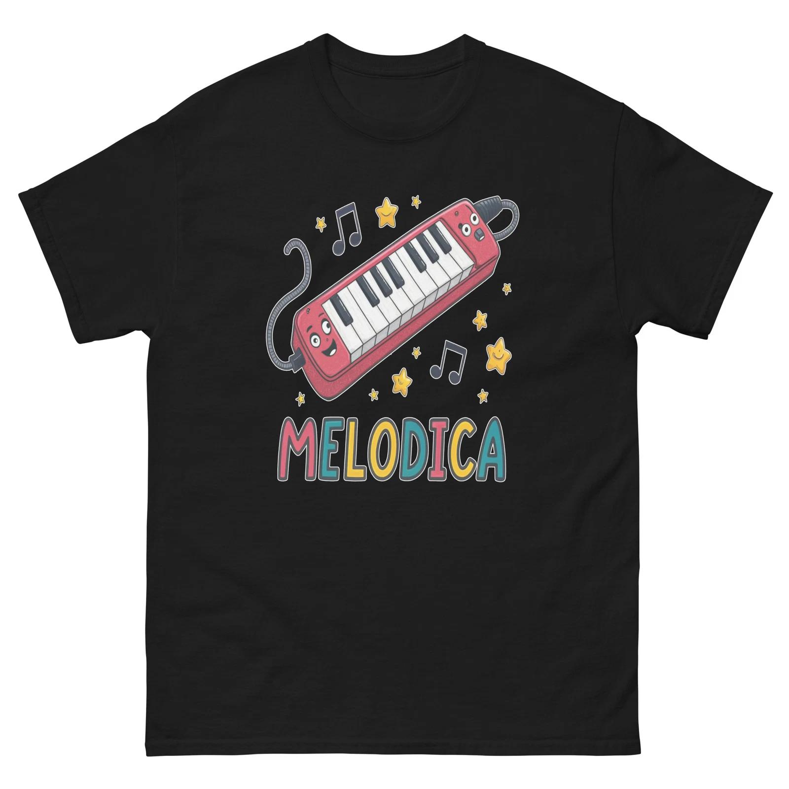 

Melodica Musical Instrument Illustration T-Shirt 4XL