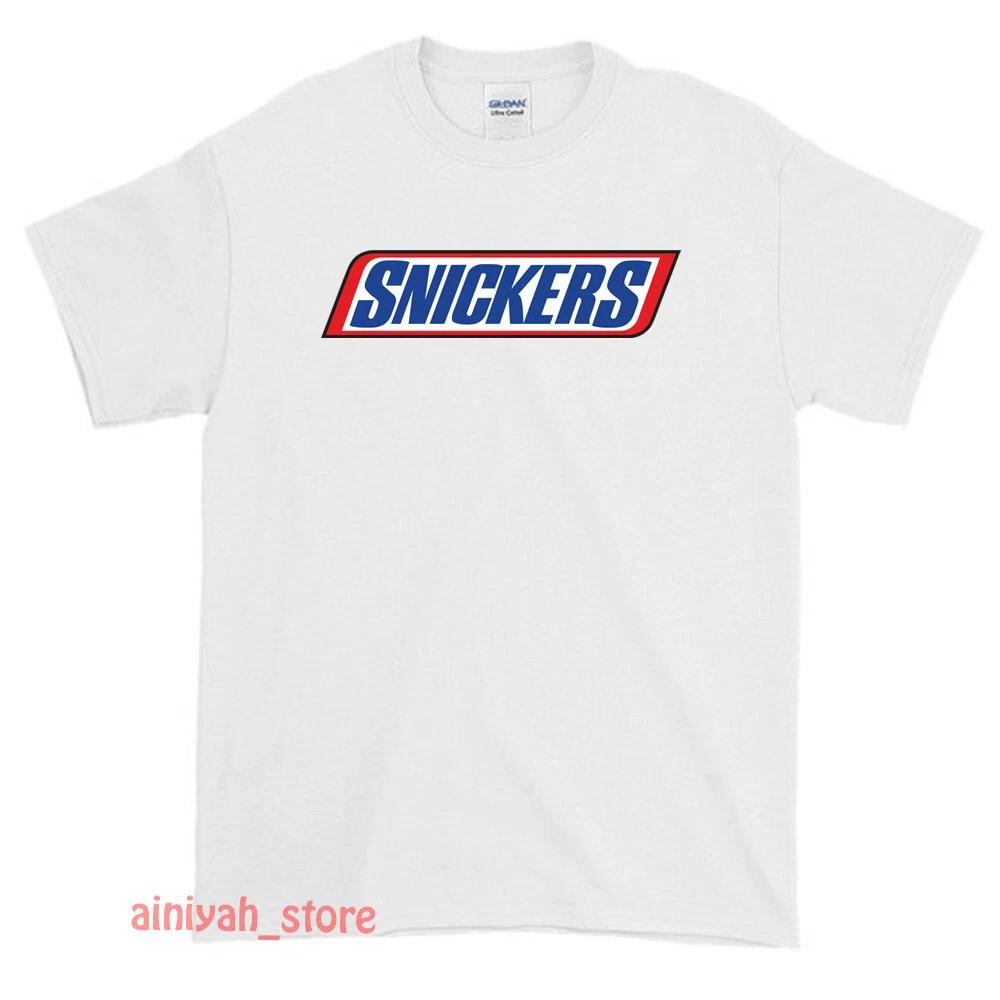 

New Snickers Chocolate Bar Logo Men s American Funny T shirt USA Size S -XXL 2XL