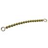 Detachable Plastic Beaded Chain Strap Short Handle with Buckle Clip for Purse Handbag Shoulder Crossbody Bag Replacement