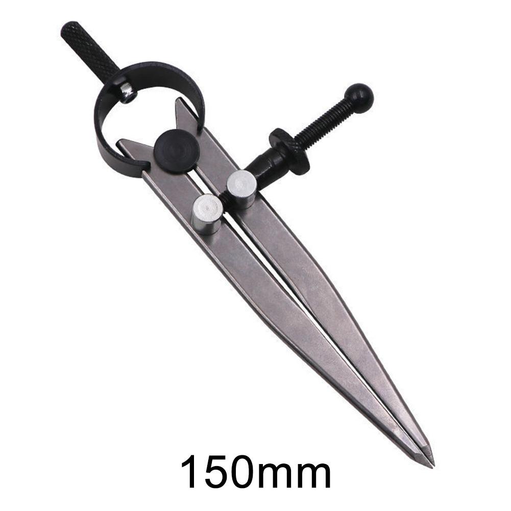 Divider Tool S M L Lockable Scribing Tool Easy To Operate Suitable For Hard Leather Adjustable Measurement Design