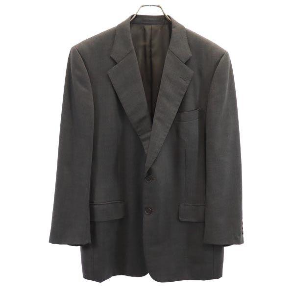 Aquascutum Made In Japan 100% Wool Tailored Jacket Gray Men's Used