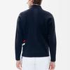 Fila Athletics Logo Print Sports Cotton Jacket Men Jacket Legendary-Blue A11M215906F-NV