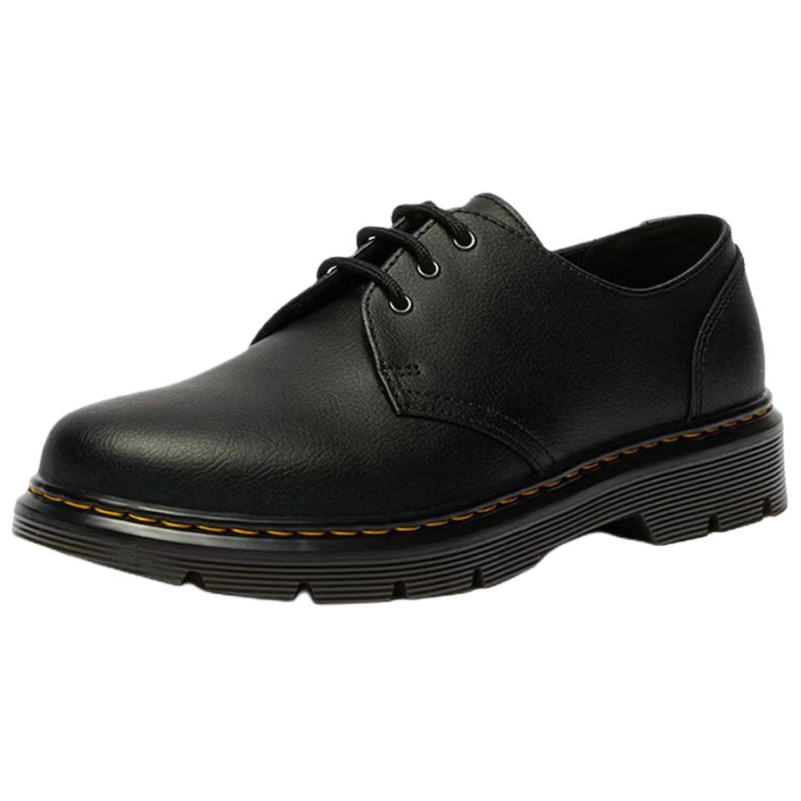 Dr. Martens Casual Leather Lace-Up Shoes Unisex Shoes Black 42395001