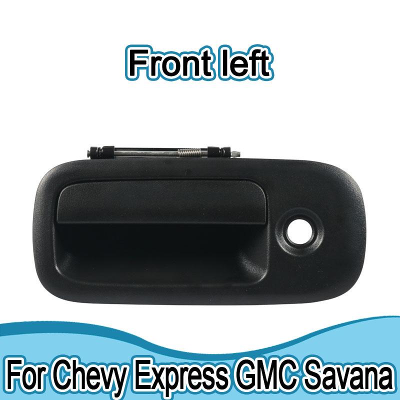 For Chevrolet Express GMC Savana Pockmarked Black Car Exterior Door Handle 25942271 25942272 25942270 15739871 25942270 L Pockmarked black