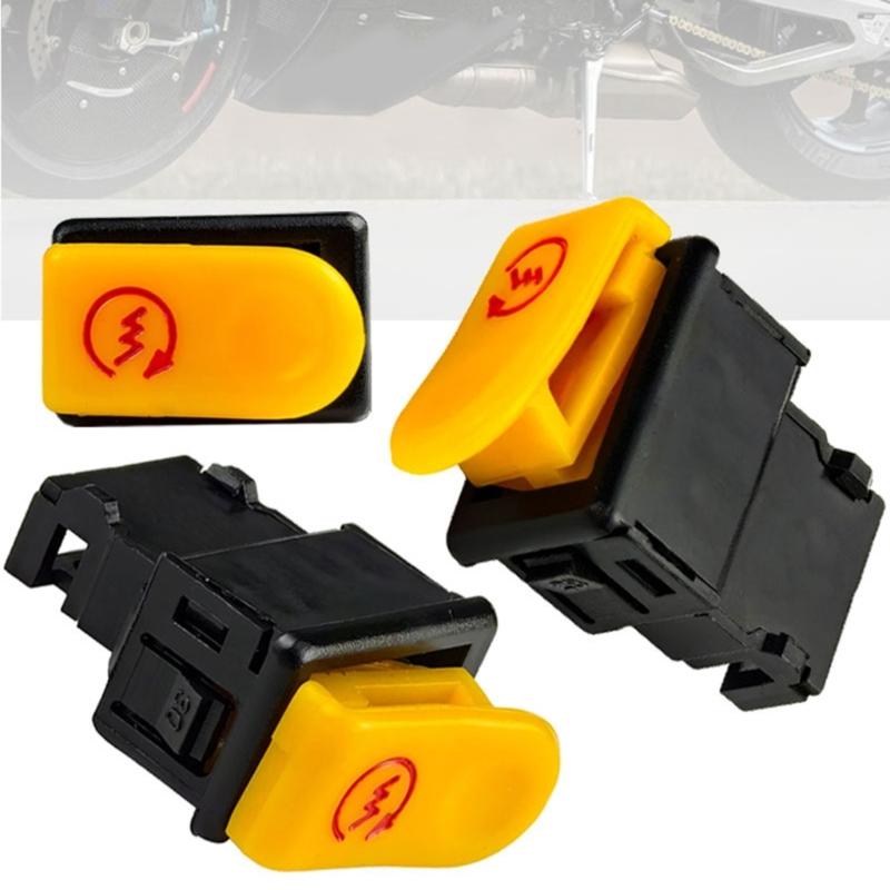ABS Motorcycle Electric Bike Starter Switches Easy Installation Wear Resistant Design For Scooter Moped