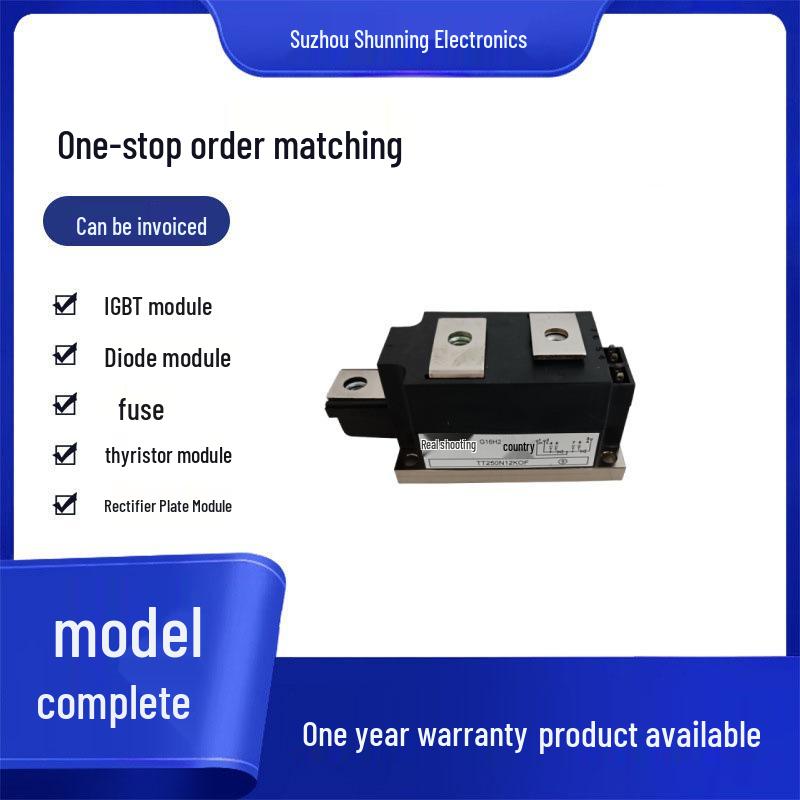 TT250N12KOF TT250N08KOF High-Power IGBT Semiconductor Module, Brand New Original