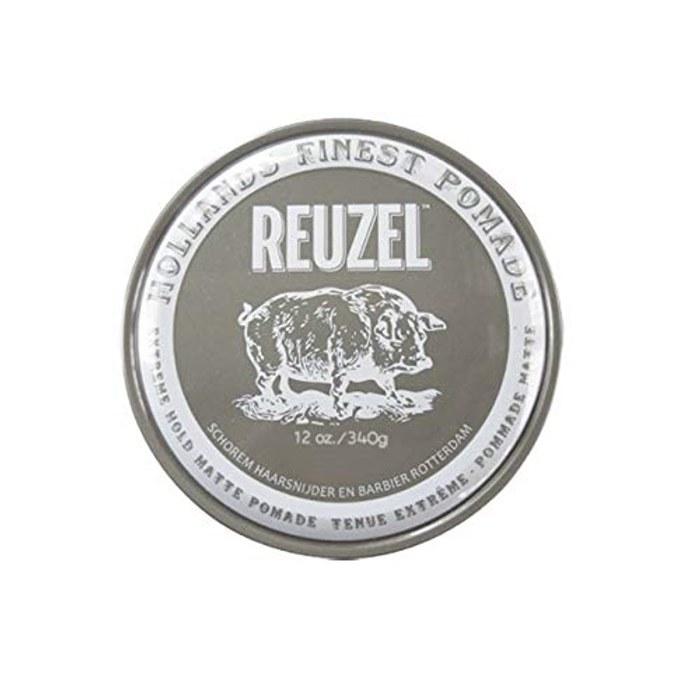Reuzel Extreme Hold Matte Pomade Gray No Shine 340g Clear 340g (x 1)
