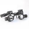 Magnifying Glasses Reading Illuminated Magnifier 2 Lights Head Loupe with Detachable Lenses for Jewelry Watch Electronic Repair