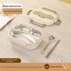 ZISIZ 304 Stainless Steel Insulated Lunch Box with Food Separation