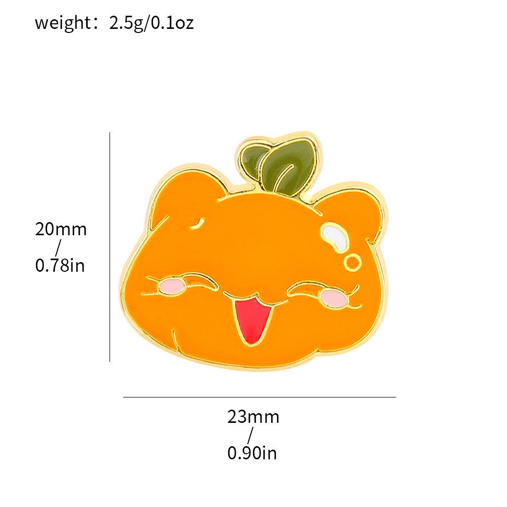 Cute cartoon cat series brooch personality funny Halloween creative ghost pumpkin kitten bag accessories