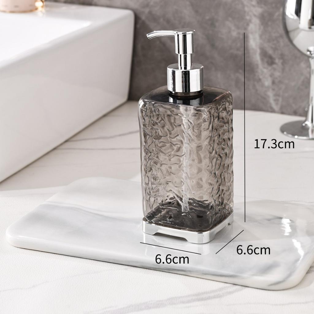 550ml Plastic Cheese Lotion Bottle Luxury Shampoo Shower Gel Hand Sanitizer Household Bathroom Counter Press Soap Dispenser