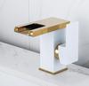 HLK Factory Supplier Automatically Intelligent Color-changing Brass Basin Faucet Popular Cold and Hot Water Household Faucet