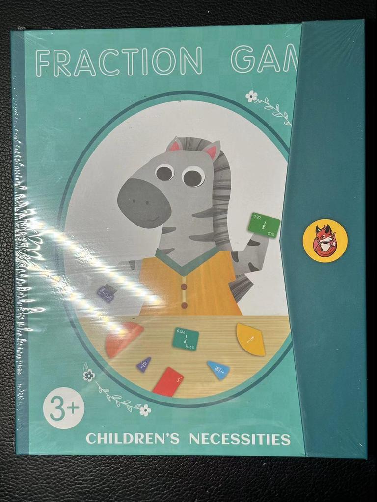 Magnetic Fraction Disc Set for Numerator & Denominator Recognition, Addition & Subtraction - Third Grade Math Teaching Aid