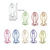 30pcs Creative Fish Paper Clips Metal Decorative Small Colored Paperclips Animal Shaped School Office Supplies for Document