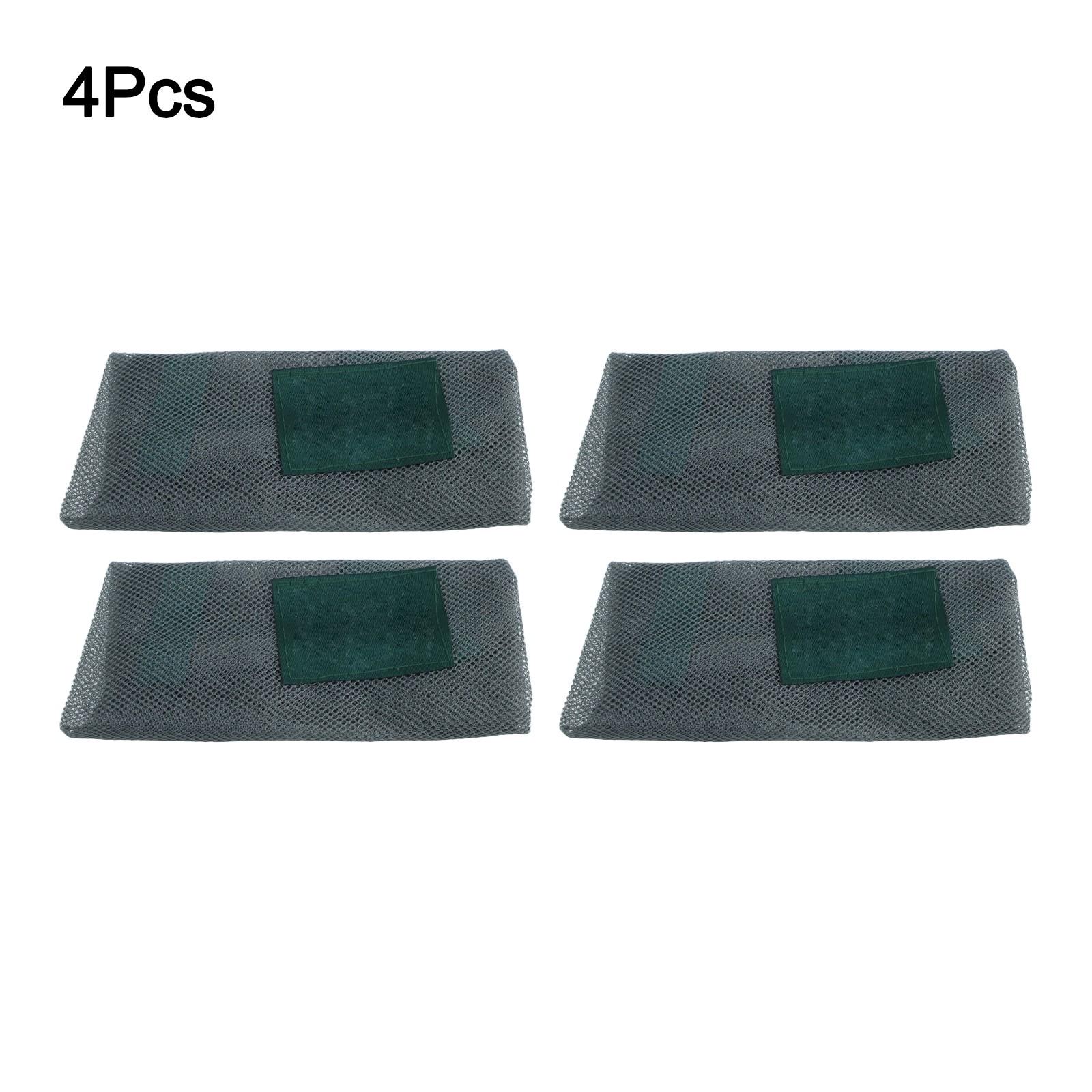 

4pcs Kitchen Storage Bag Wall-mounted Fruit Vegetable Storage Hanging Bag Mesh Moisture-proof Household Shopping Bag China Mainland