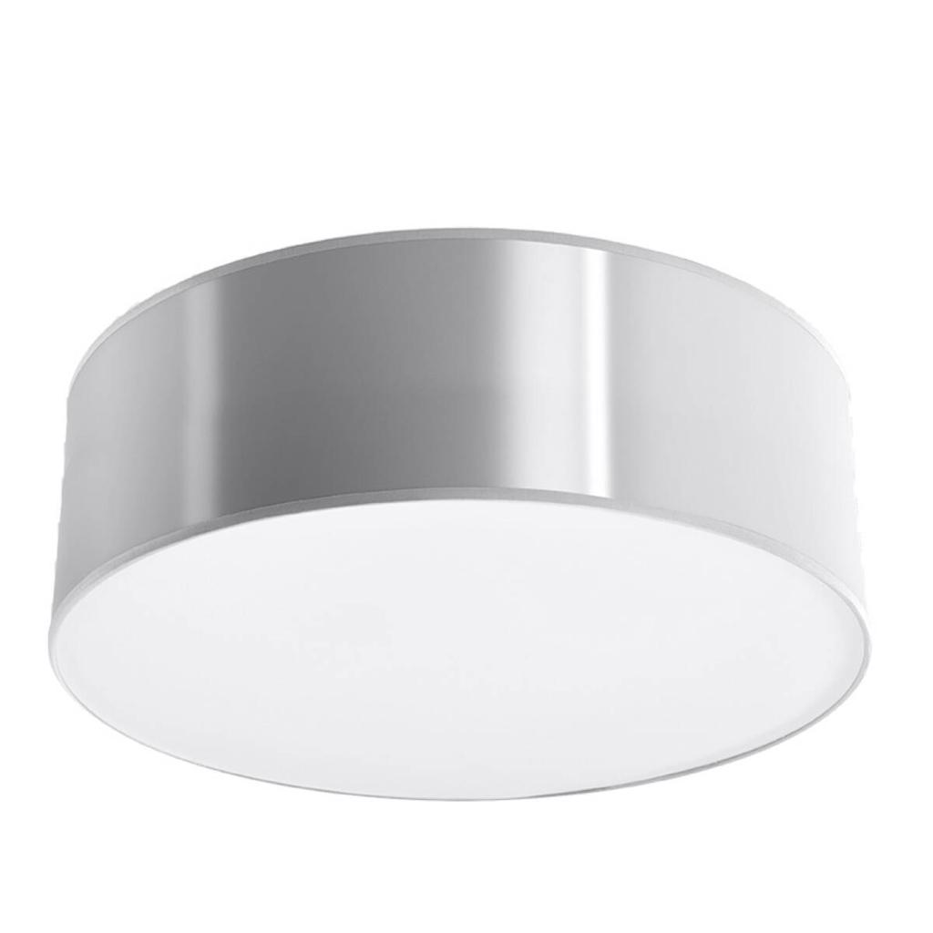 Plafon Sufitowy Okrągły Szary Ø25 Arena 1Xe27 15W Sl.0128 Sollux Lighting