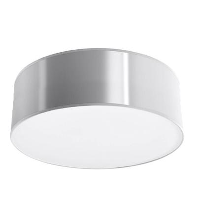 Round Gray Ceiling Light Ø25 Arena 1Xe27 15W Sl.0128 Sollux Lighting