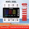 Graffiti WiFi Multifunction DIN Rail Meter with Over/Undervoltage & Phase Loss Protection.