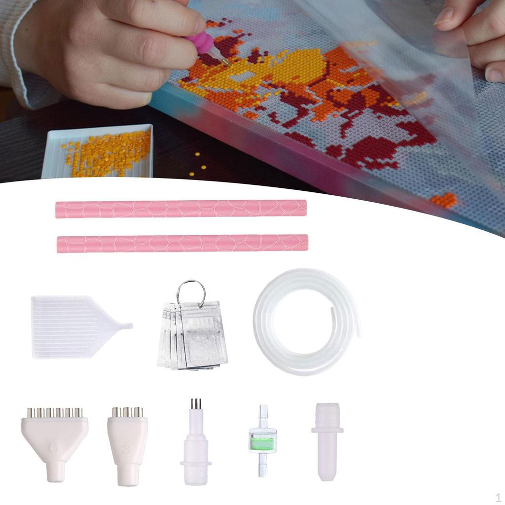 acuum Diamond Painting Drill Pen Tools DIY Includes 3 Multi Heads for Hobby Docorating