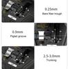 SKL-6C Fiber Cleaver High Precision Cold Connection Hot Melting Metal Small Optical