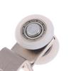 2Pcs Curtain Rails Pulleys Sliding Door Pulley Hanging Track Pulley Block For Sliding Door Cabinets Window Hardware