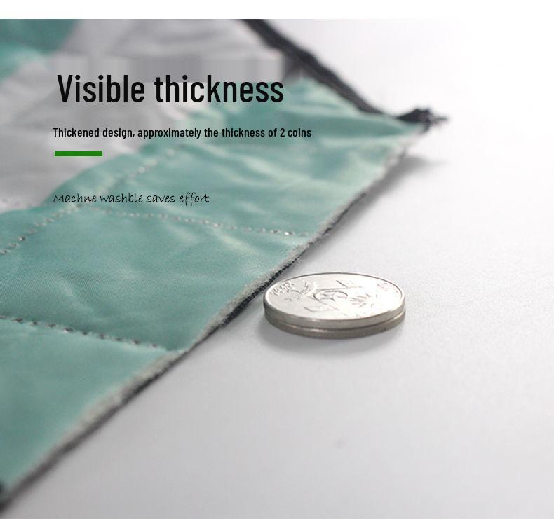 Thickened Waterproof Outdoor Picnic Mat – Portable, Moisture-Proof Ground Cloth for Camping and Spring Outings