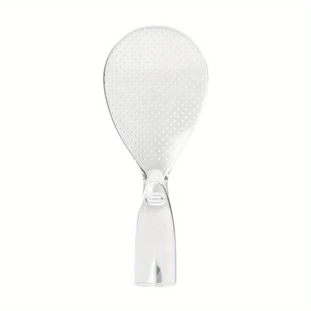 Household Non-stick Rice Spoon Standable Little Monster Rice Spoon Cute Transparent Porridge Shovel Paddle Safe Cooking Scoop