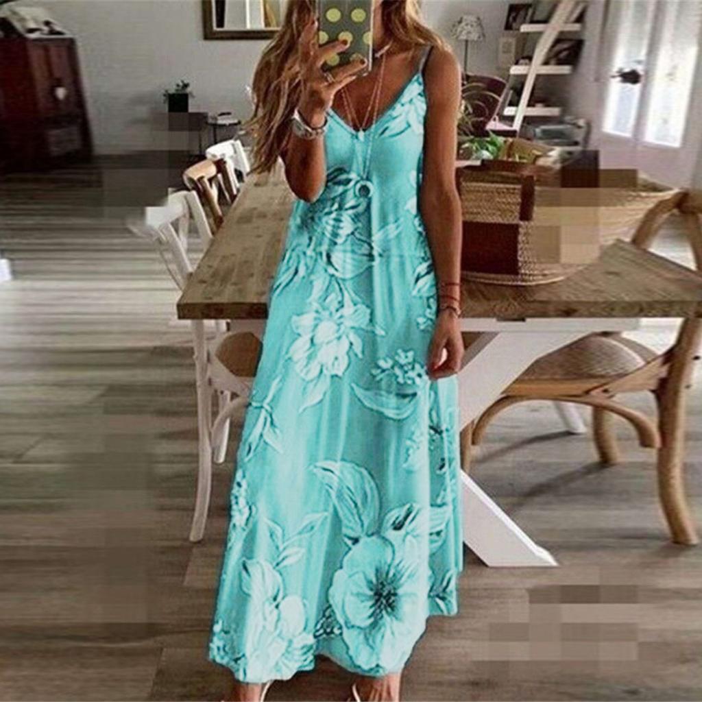 Dámske letné ležérne módne jednofarebné šaty Šaty s výstrihom do V a krátkym rukávom