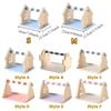 Stable Wooden Bird Platform with Tray Cockatiel Grinding Sticks  Cage Use