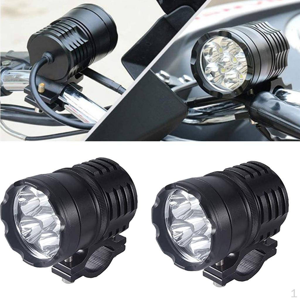 

2X Мотоциклетная фара Белый Противотуманный Внешний Дополнительный Свет