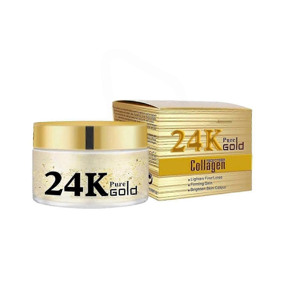 Crème Visage Raffermissante au Collagène et Or 24K