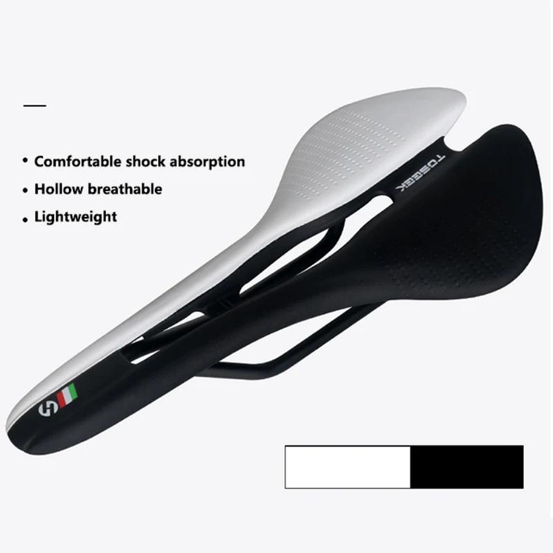 /ODM TOSEEK Bicycle Saddle Racing MTb Road Mountain Bike Seat Hollow Ergonomics Bike Seat Cushion Cycling Saddle Accessories