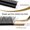 Hot Selling YY Shape Eyelash Extensions Premade Volume Fans Natural Soft Lashes Comfortable False Eyelashes