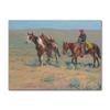 Vintage Old West Antique Horse Riders Cowboys Western Hills Art Posters Canvas Painting Wall Prints Pictures for Room Home Decor