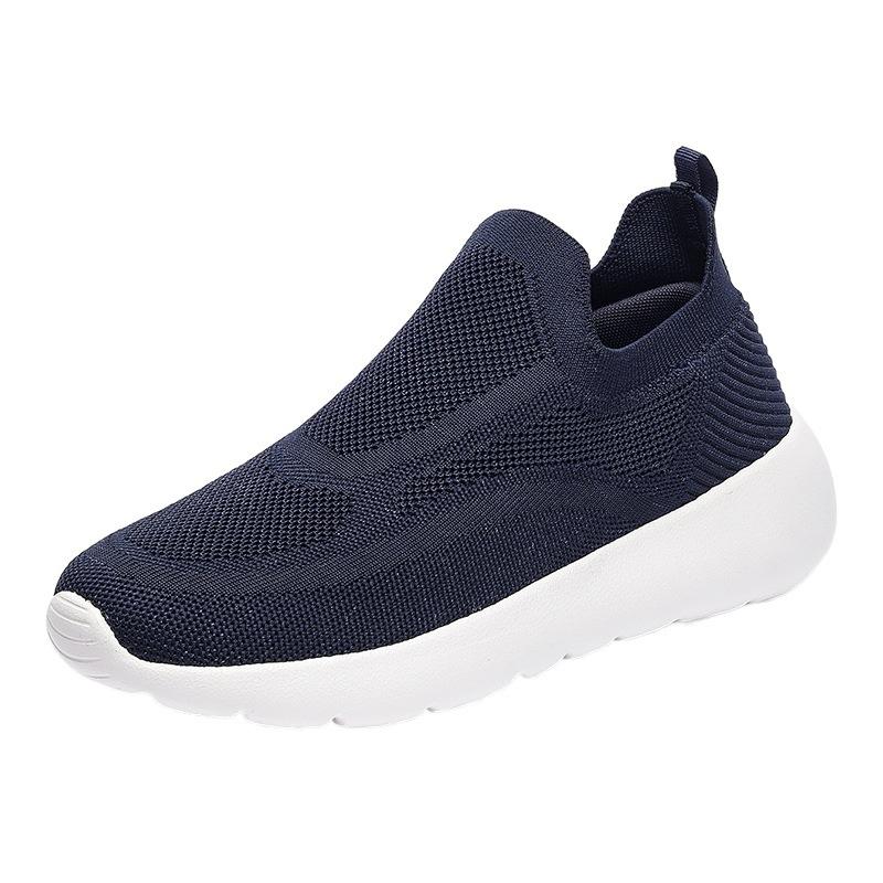 Fashion Men Breathable Sport Casual Shoes Wide Toe Cap Rubber Sole for Men Barefoot Beach Shoes Sneakers Soft Beach Sneakers