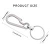 Quick Releases Keychains Heavy Duty Belt Clips Key Holder with Bottle Opener Titaniums Alloy Keychains Carabiner Clip