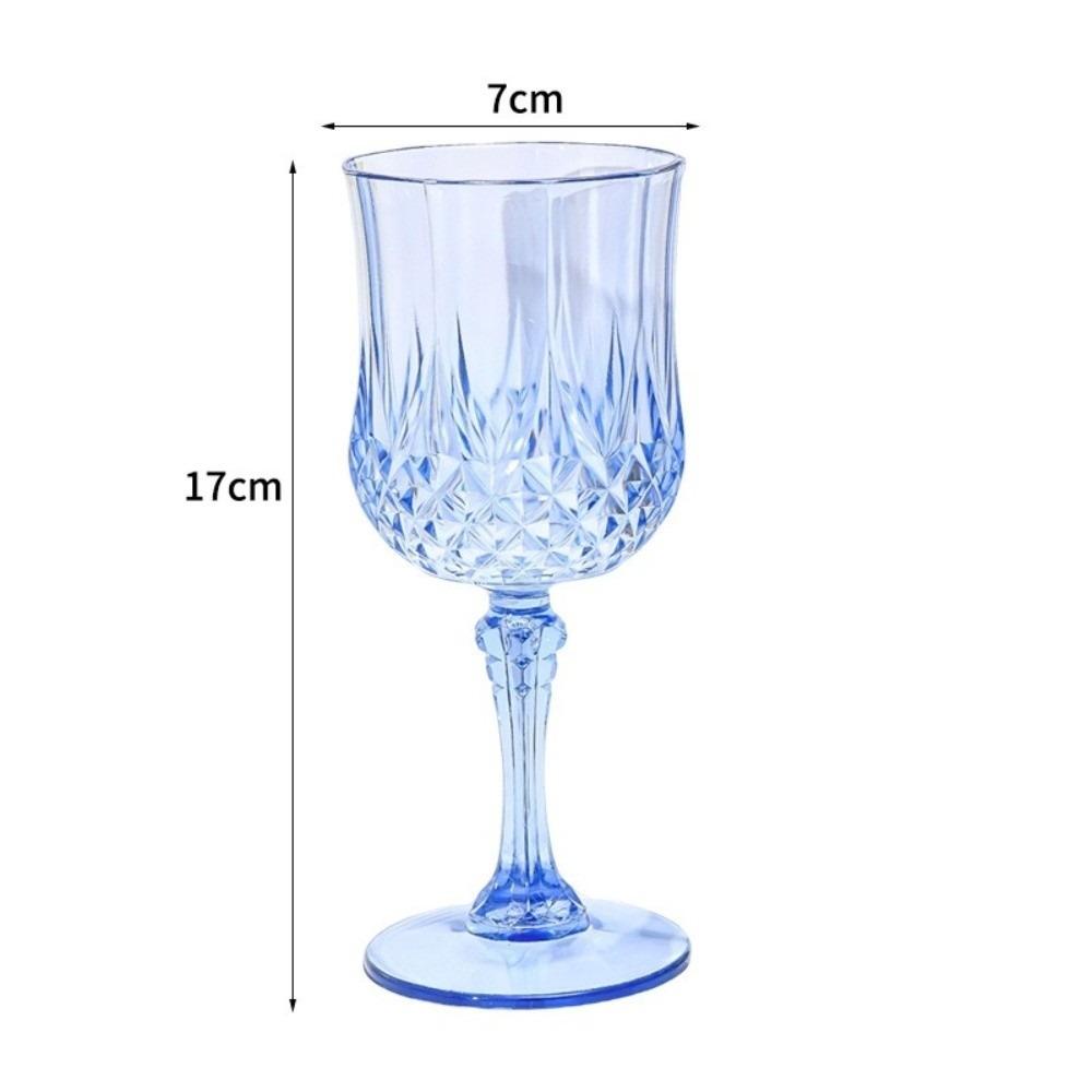 

Reusable Tall Wine Glasses Plastic Wine Cups New Drinkware for Wedding Party Birthday B