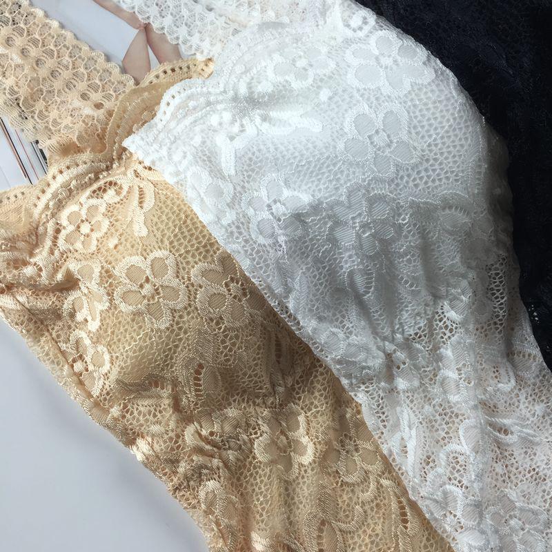 Korean Style Lace Padded Women's Tube Top Camisole