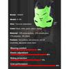 Vemar Giubbotto Corazza Corpo Moto Uomo Giacca Moto Giubbotto Motocross Attrezzatura Protettiva Off-Road Protezione Schiena Petto Fibbia Regolabile