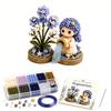 12 Zodiac Signs Bead Craft Kit DIY Beaded Garden Kit 3D Beaded Astrology
