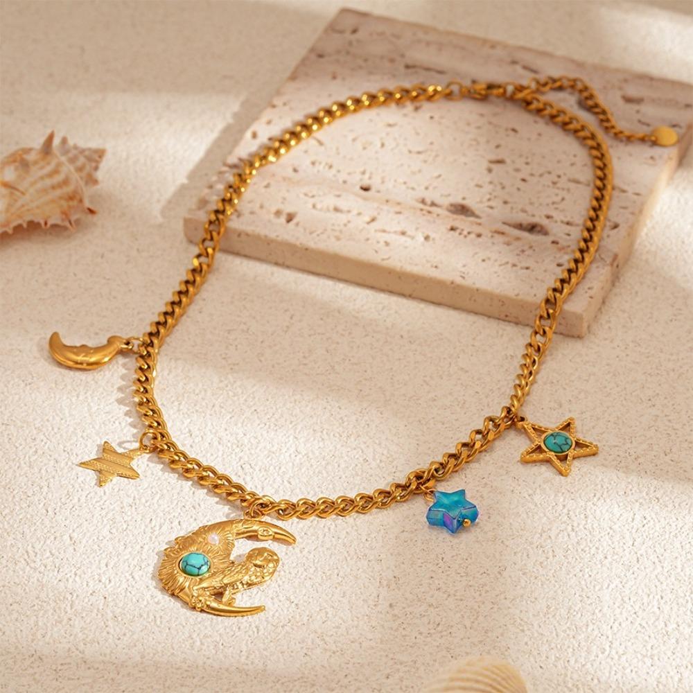 

Цепочка на ключицу Жемчужная подвеска Ожерелье Дизайн с несколькими элементами Геометрическое ожерелье Чокер Style 3