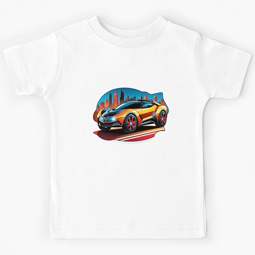Cool Futuristic Concept Car Kids T-Shirt 140