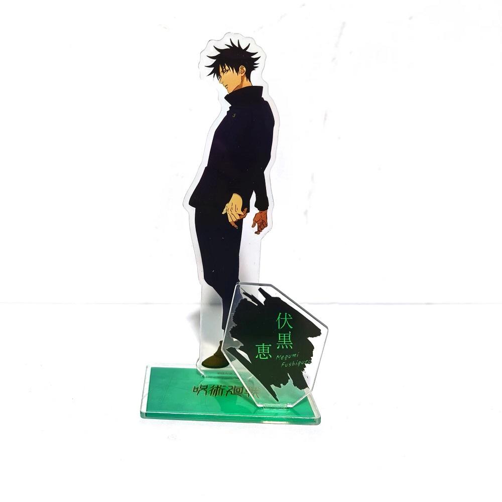 Anime Jujutsu Kaisen Gojo Satoru Geto Suguru Megumi Yuji Nobara Ieiri Shoko Acrylic Stand Doll Game Figure Model Plate Cosplay Poseable Articulated